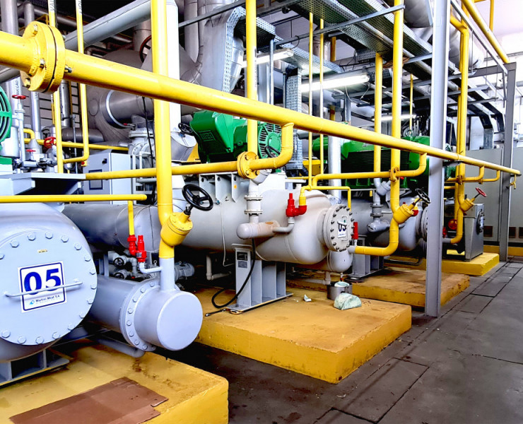 Alimentação Termosifão NH3