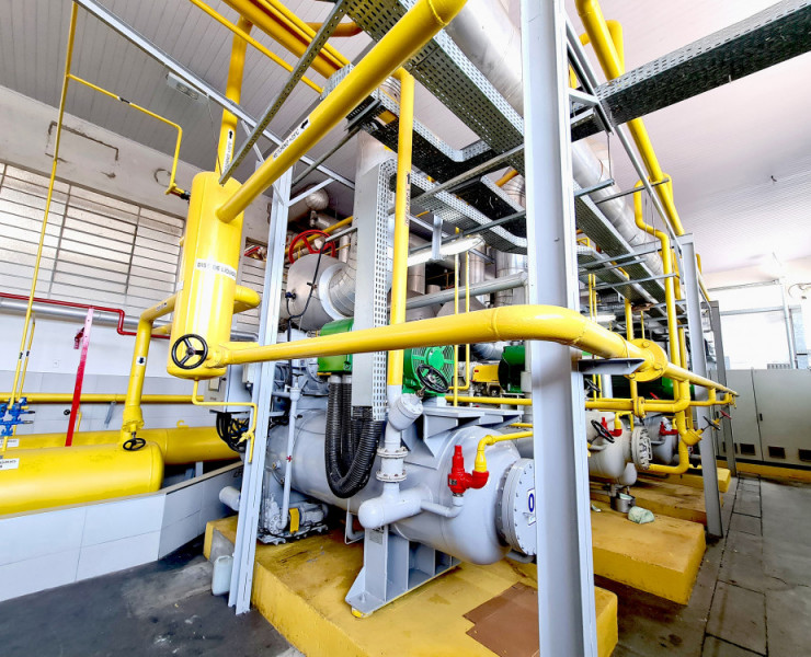 Alimentação Termosifão NH3
